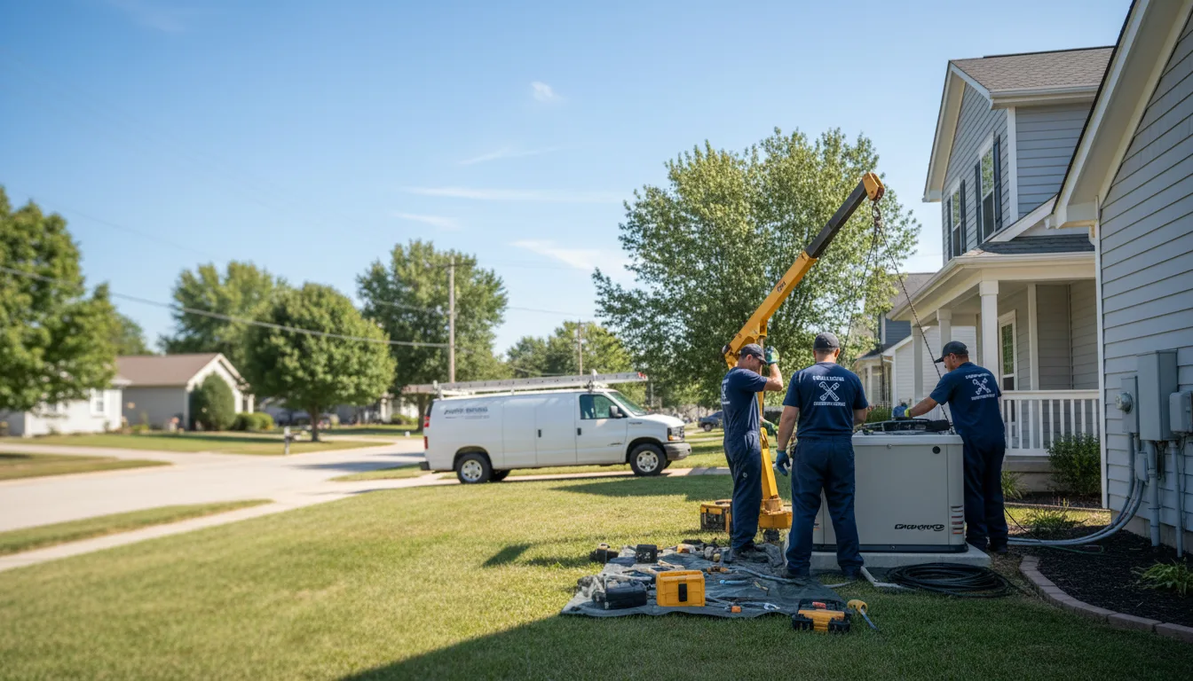 Generator Installation in Sheffield, IL near me